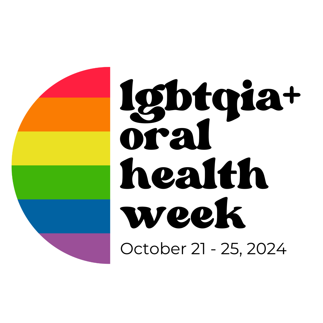 Logo of LGBTQIA+ Oral Health Week from October 21 to 25