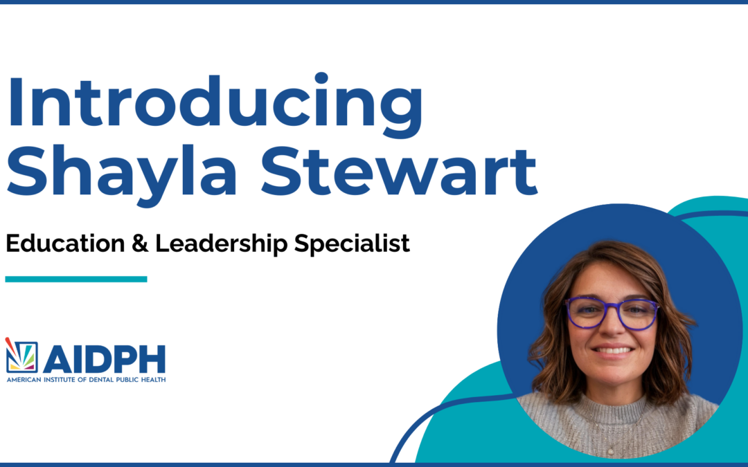 Blog banner featuring headshot of Shayla Stewart, Education and Leadership Specialist