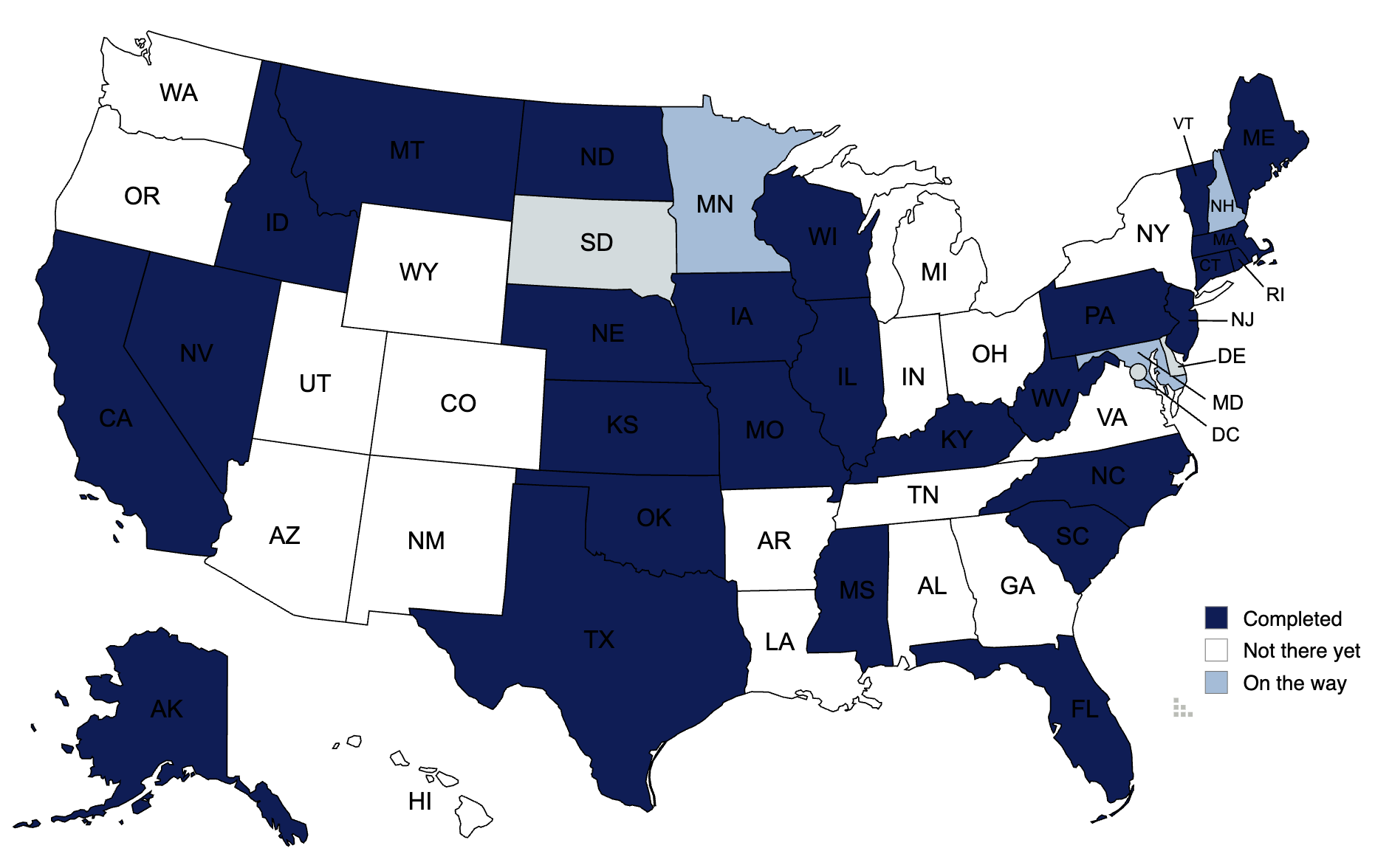 Group of diverse young people smiling.