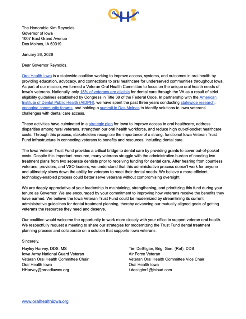 letter to governor